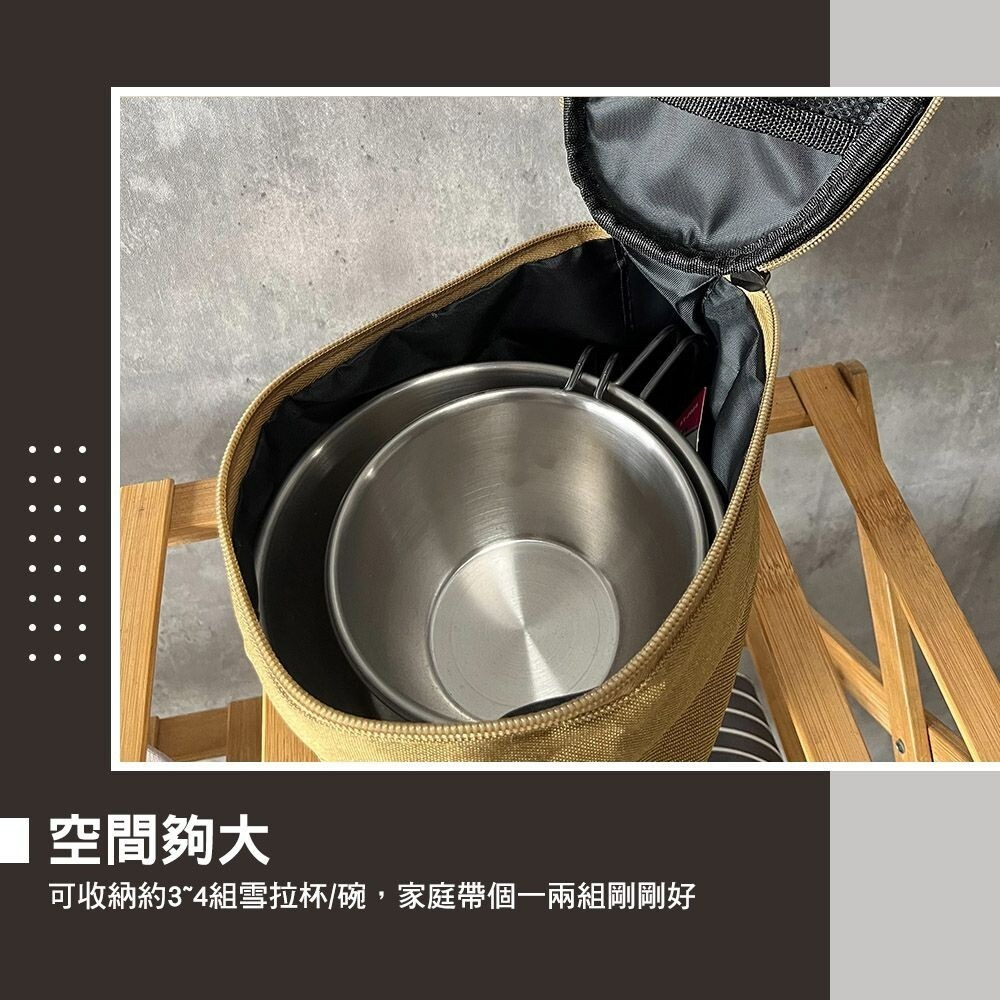逐露天下 雪拉碗收納包 收納袋 收納包 收納小包 工具小包 露營-細節圖5