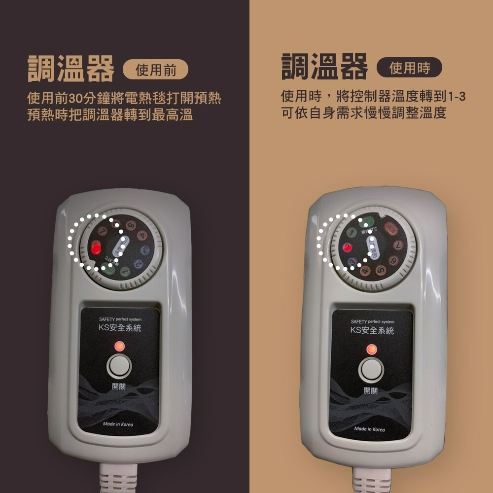 ADAM 雙人電熱毯 單人電熱毯 可水洗 寒流必備 溫暖 發熱墊 電毯 冬季 露營-細節圖8