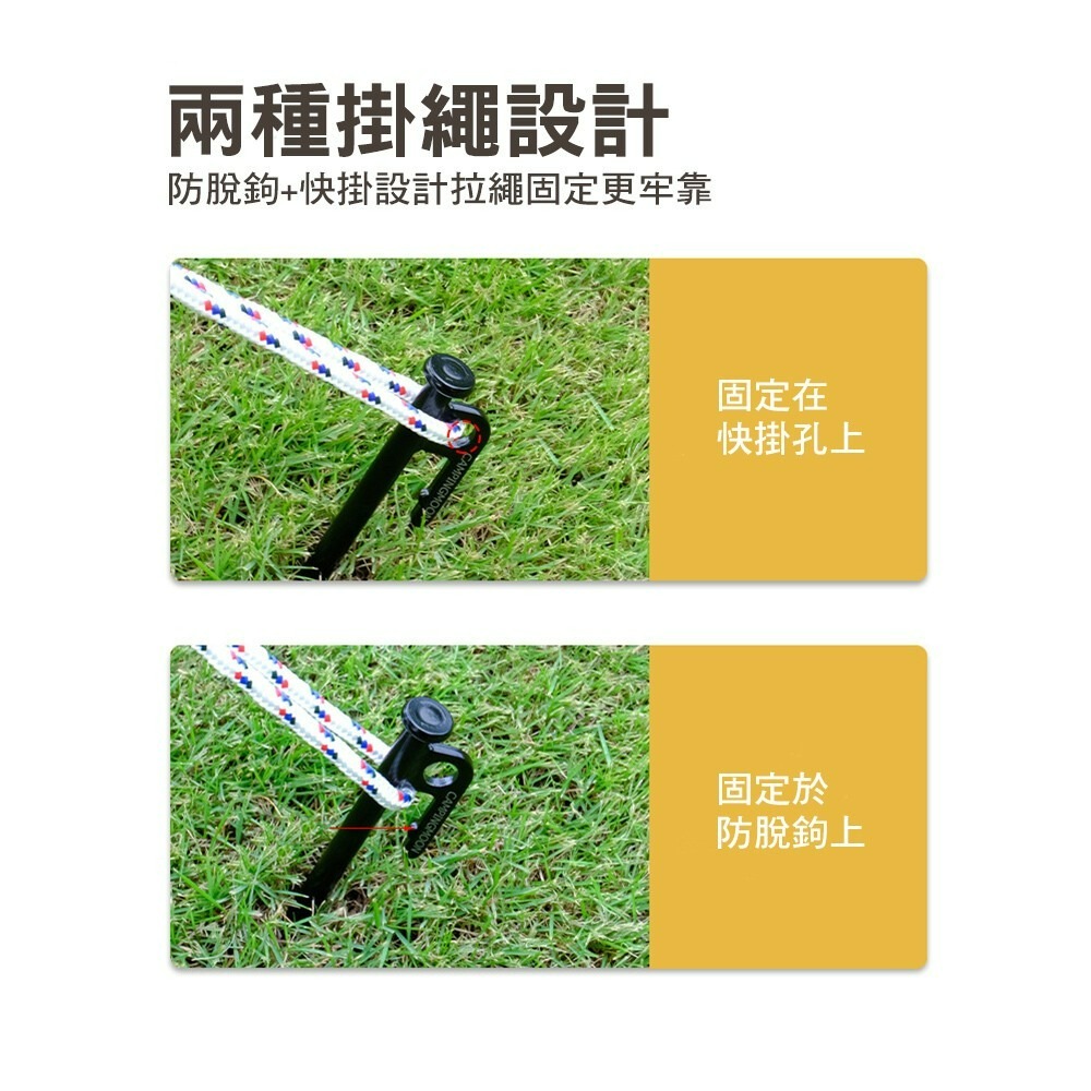 柯曼 S45C 碳鋼營釘 鋼製營釘 買10送1 硬漢二代 營釘 戶外 露營-細節圖6