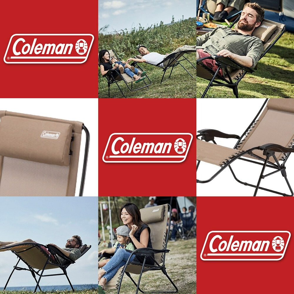 Coleman INFINIT躺椅 CM-33139 露營椅 躺椅 折疊椅 高背椅 露營-細節圖10