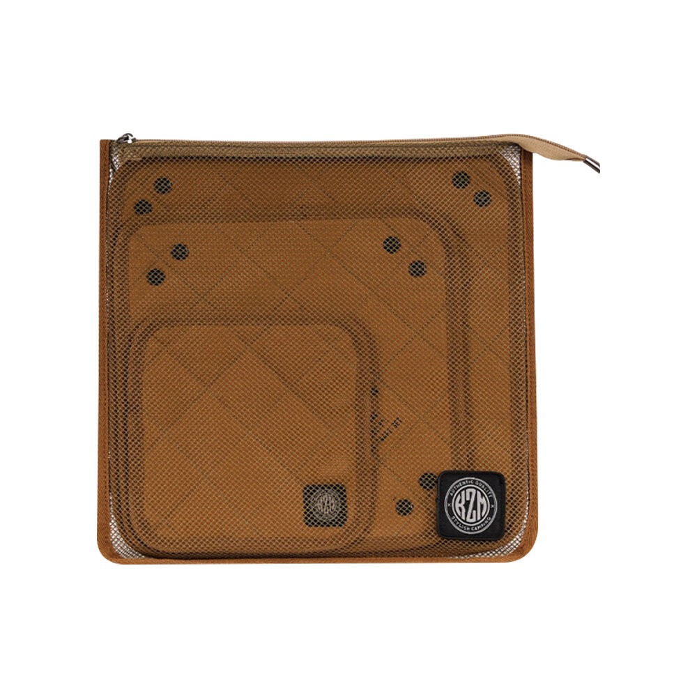 KZM 工業風隔熱墊套組 透氣網袋 置物盤 收納盒 露營 逐露天下-規格圖9