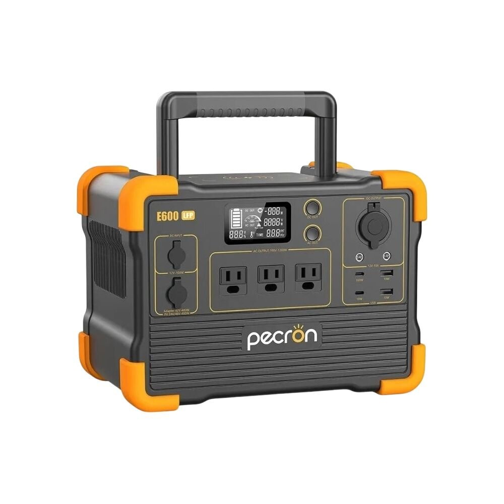 PECRON E600LFP 1200W 性能小鋼炮 便攜式戶外行動電源 R56741 充電器 露營 逐露天下-細節圖2