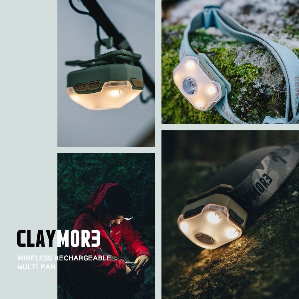CLAYMORE HEADY2 四段可調式頭燈 輕量頭燈 LED燈 燈具 IP54防水 露營燈 照明燈 露營 逐露天下-細節圖4