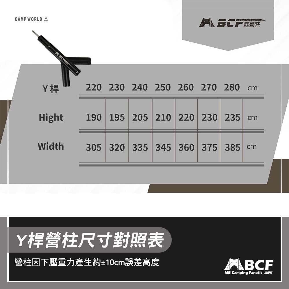 MB露營狂 MB梅花營柱Y桿 Y插 Y叉 二代 天幕 逐露天下 露營 逐露天下-細節圖8