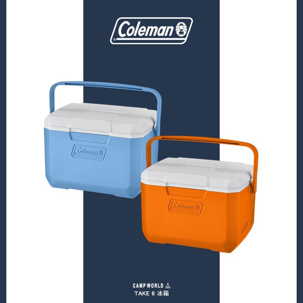 Coleman TAKE 6冰箱 4.7L 保冰箱 冰桶 露營 逐露天下-細節圖4