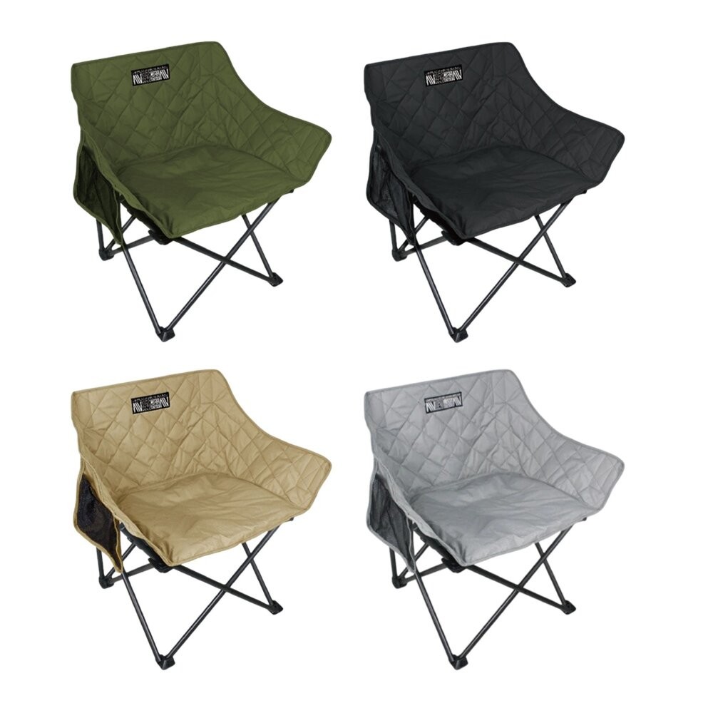 野樂 星爵椅 ARC-885 軍墨綠 武士黑 荒漠沙 寂靜灰 月亮椅 戶外椅 露營椅 露營 逐露天下-細節圖2