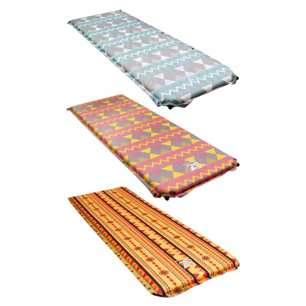 CLS 民族風自動充氣床墊 單人 雙人 床墊 TPU 床 充氣床 氣墊床 睡墊 充氣睡墊 露營-細節圖2