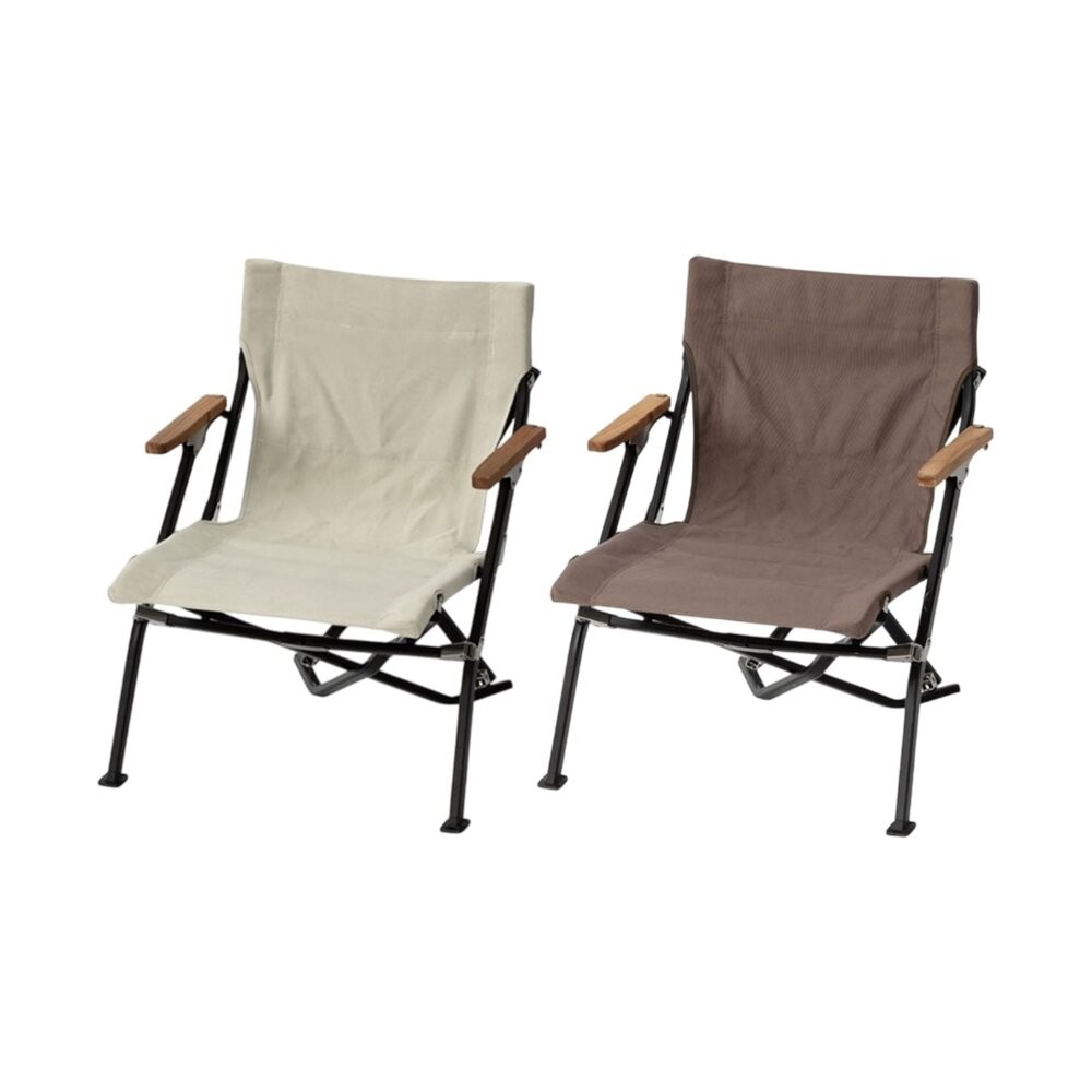 SNOW PEAK 短版休閒椅30 LV-093GY LV-093IV 戶外椅 椅子 露營 逐露天下-細節圖2