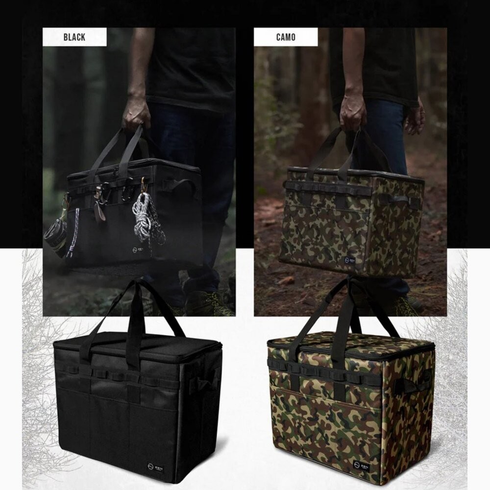 日本ZEN 多功能戰術收納袋 裝備袋 攜柴袋 露營 逐露天下-細節圖9