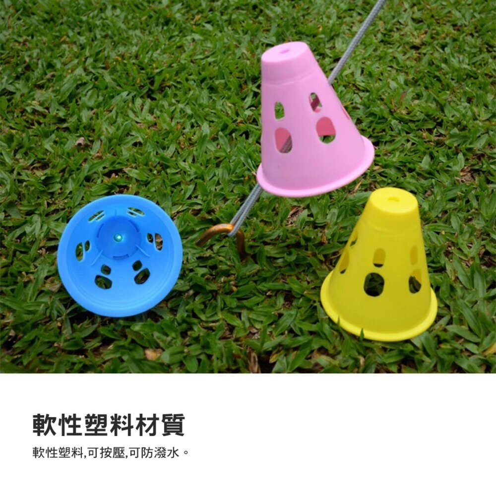 CEC LED發光營釘防踼錐 防踢三角錐 LED發光 LED營釘三角錐 露營 逐露天下-細節圖4