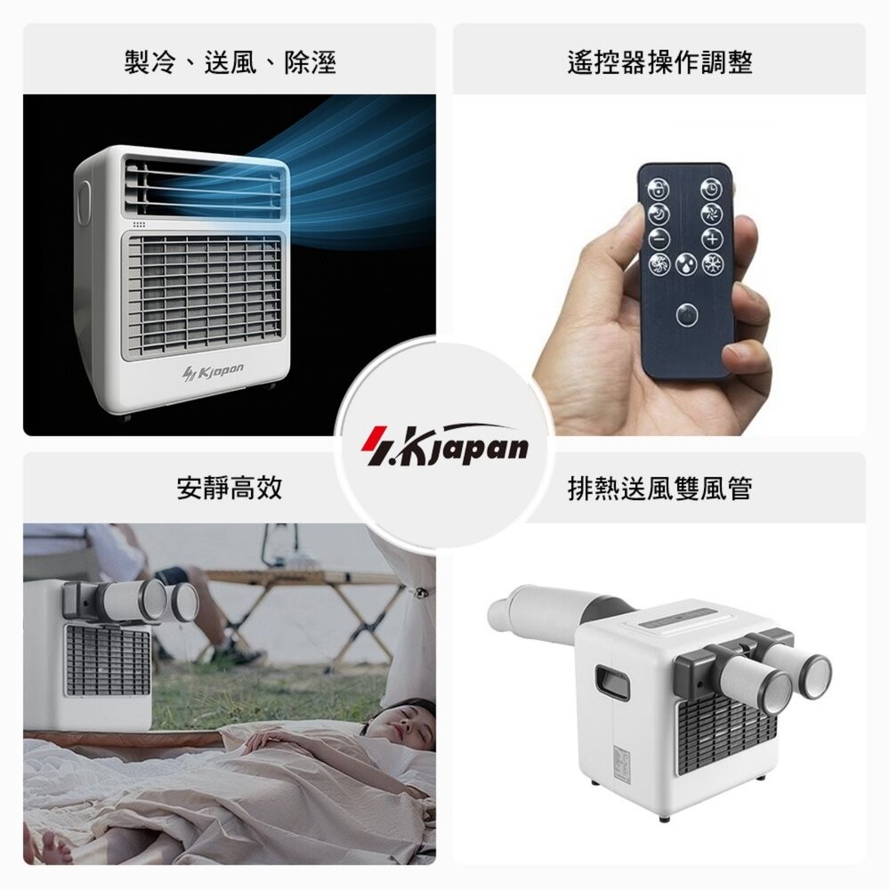 SK Japan 小冰塊 戶外露營移動式冷氣 戶外冷氣 空調 露營 逐露天下-細節圖3