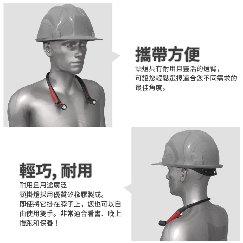 日本GOODGOODS 防眩LED頸燈 防震 防水 LED燈 頸燈 露營 逐露天下-細節圖8