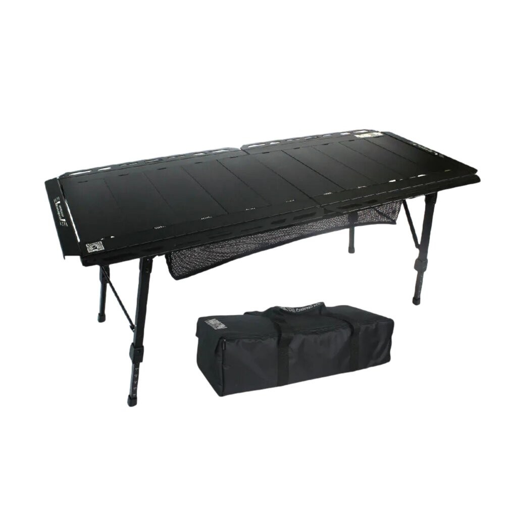 野樂 山野五單位桌 ARC-93TB 贈燈桿 瀝水網 IGT 蛋捲桌 露營 逐露天下-細節圖2