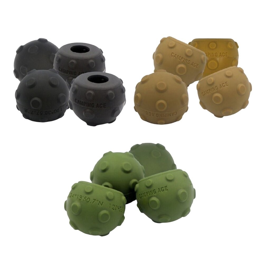 野樂 水雷椅腳球 4入 ARC-7-P 椅腳套 保護套 椅墊 椅套 露營 逐露天下-細節圖2