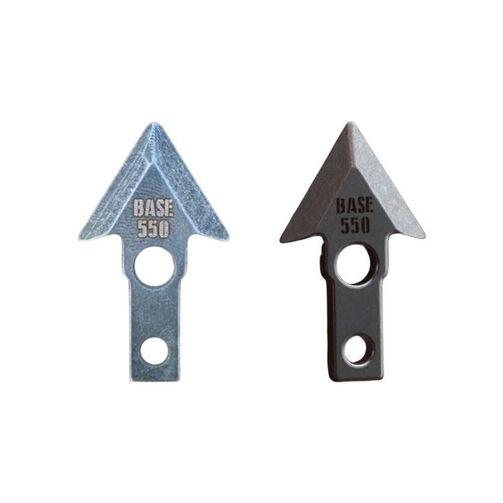 BASE550 Örvar Arrowhead 箭頭 Ti Örvar Arrowhead 鈦合金 配件 小刀 露營 逐-細節圖2