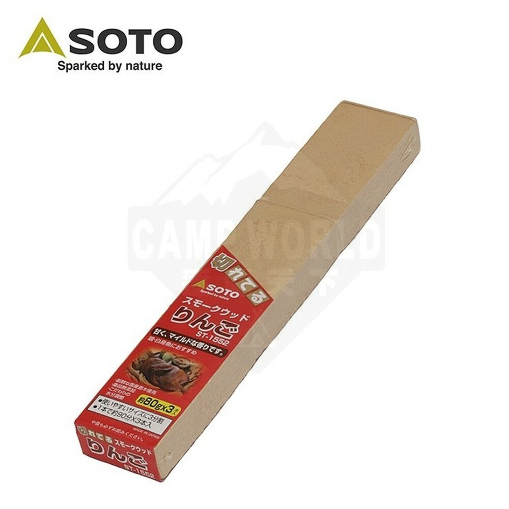 SOTO 煙燻木塊 煙燻料理 櫻桃 蘋果 魚類 肉類 露營 逐露天下-規格圖9