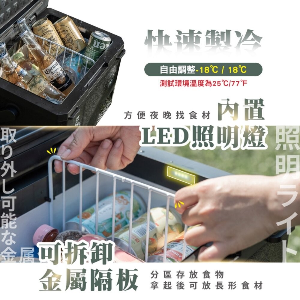 KUSA 行動冰箱 MC20 手提冰箱 戶外冰箱 車用冰箱 壓縮機 露營 逐露天下-細節圖6