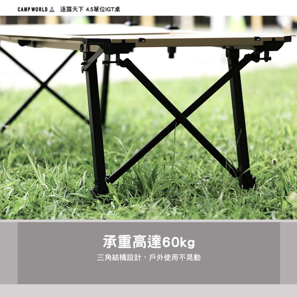逐露天下 4.5單位IGT桌 折疊桌 摺疊桌 桌子 露營桌 戰術桌 野餐桌 IGT 露營 逐露天下-細節圖7