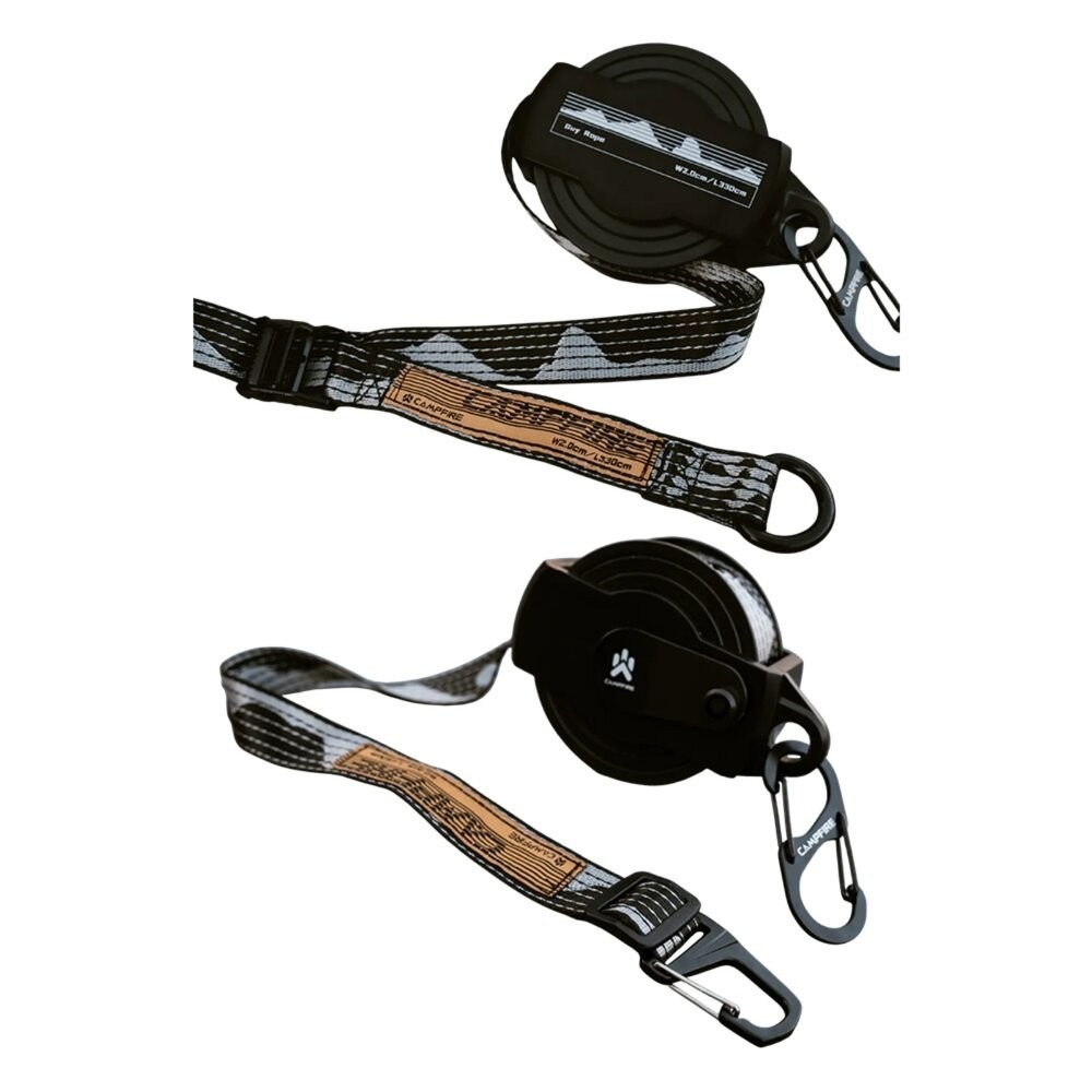 CAMPFIRE 山嶺快捲織帶 營繩 掛繩 帳篷 天幕掛繩 露營繩 戰術營繩 織帶營繩 掛架 露營 逐露天下-細節圖2