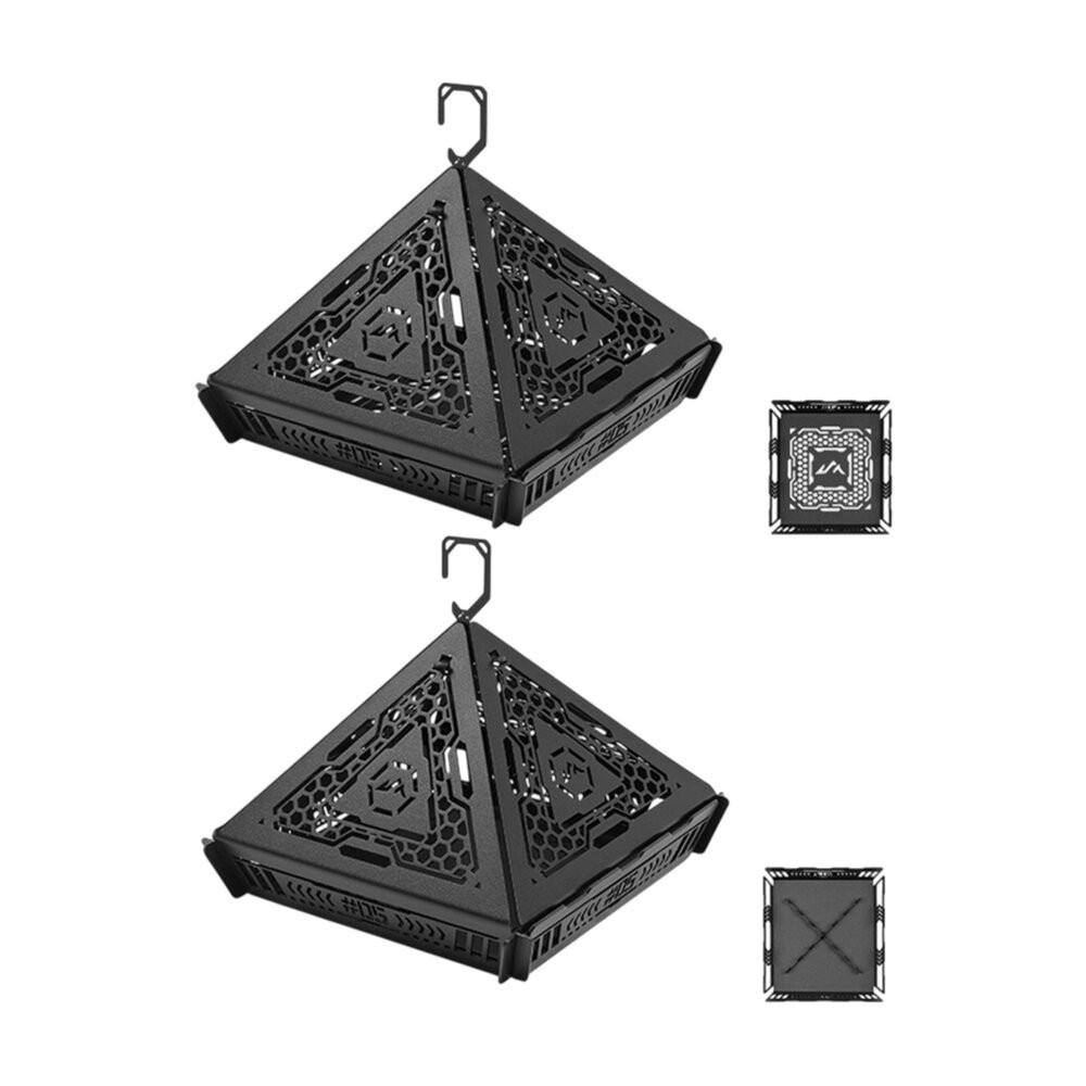 山趣 ST-05 金字塔燈罩 燈罩款 驅蚊款 蚊香盒 蚊香盤 露營燈架 燈柱 露營 逐露天下-細節圖2