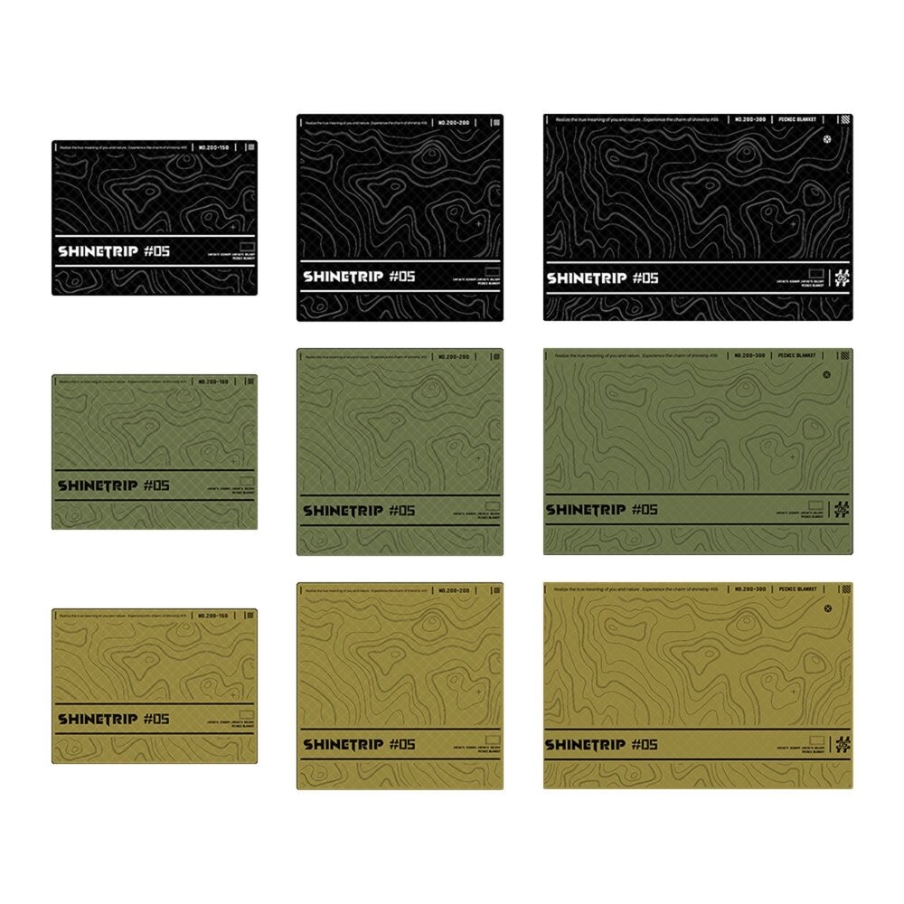 山趣 ST-05 戰術野餐墊 等高線 地墊 前庭地墊 露營地毯 帳篷地墊 睡墊 露營 逐露天下-細節圖2