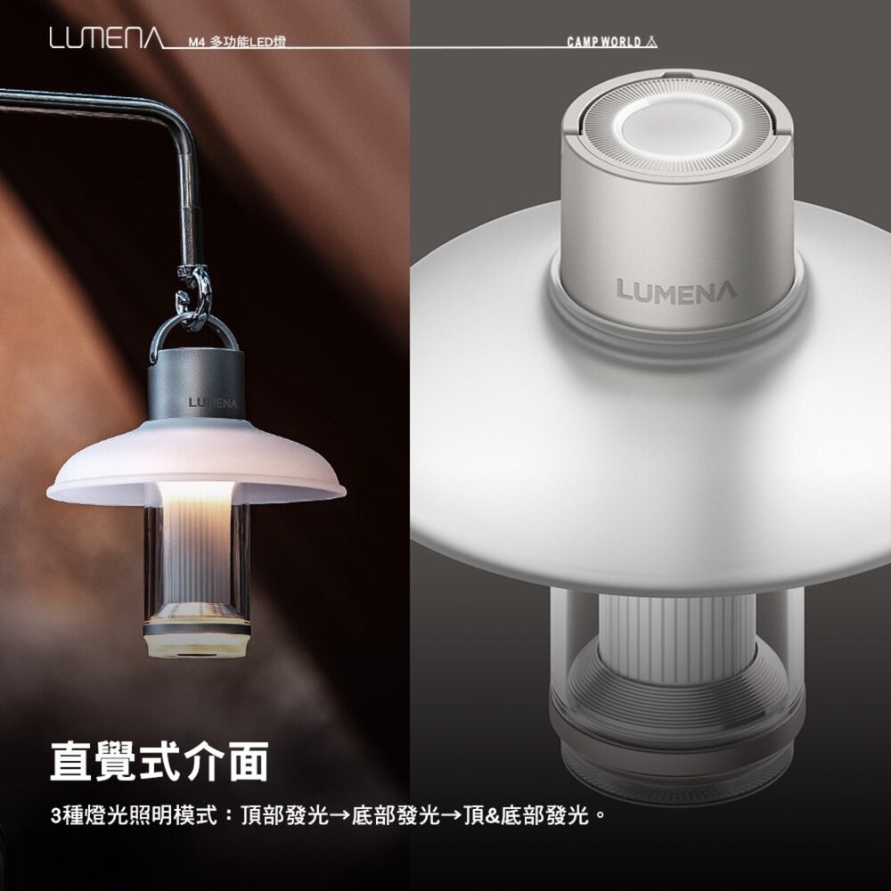 N9 LUMENA M4 多功能LED燈 燈 照明燈 充電燈 帳篷燈 露營燈具 營燈 露營燈 露營 逐露天下-細節圖6