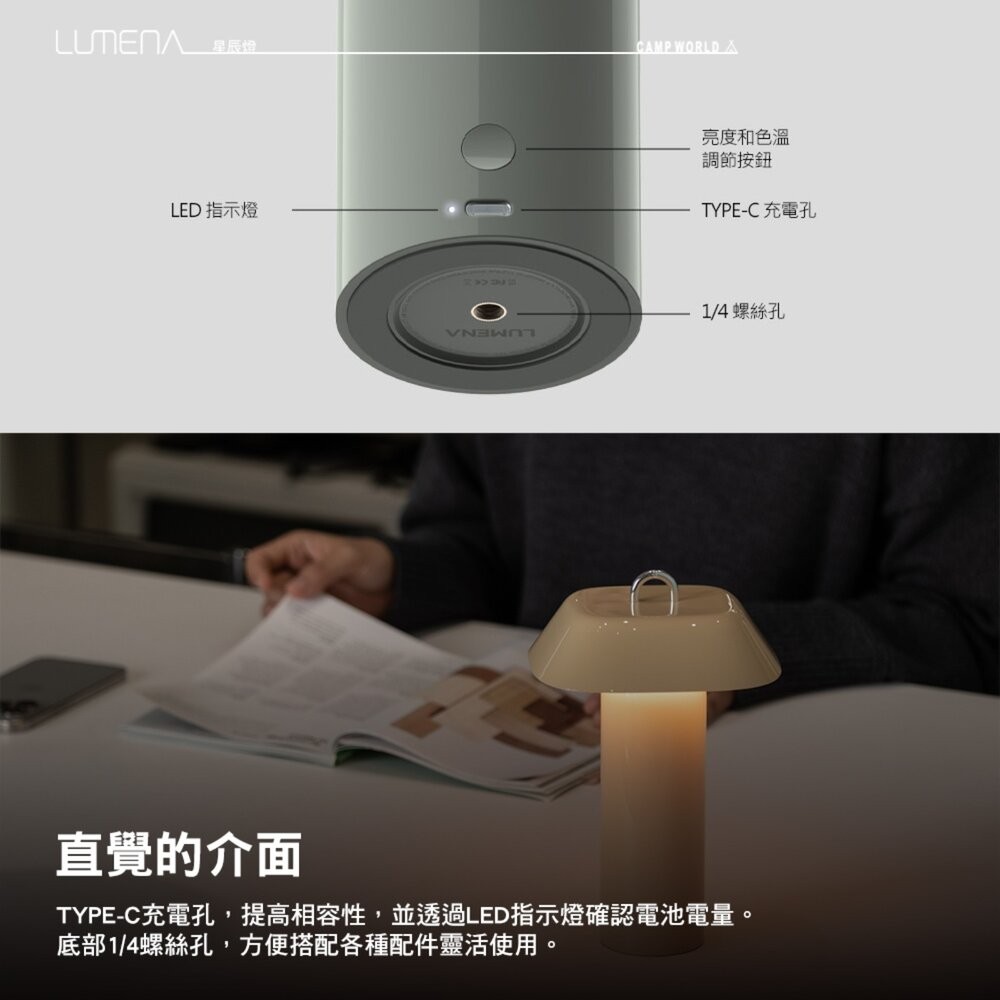 N9 LUMENA 星辰燈 燈 照明燈 充電燈 帳篷燈 露營燈具 營燈 露營燈 露營 逐露天下-細節圖5