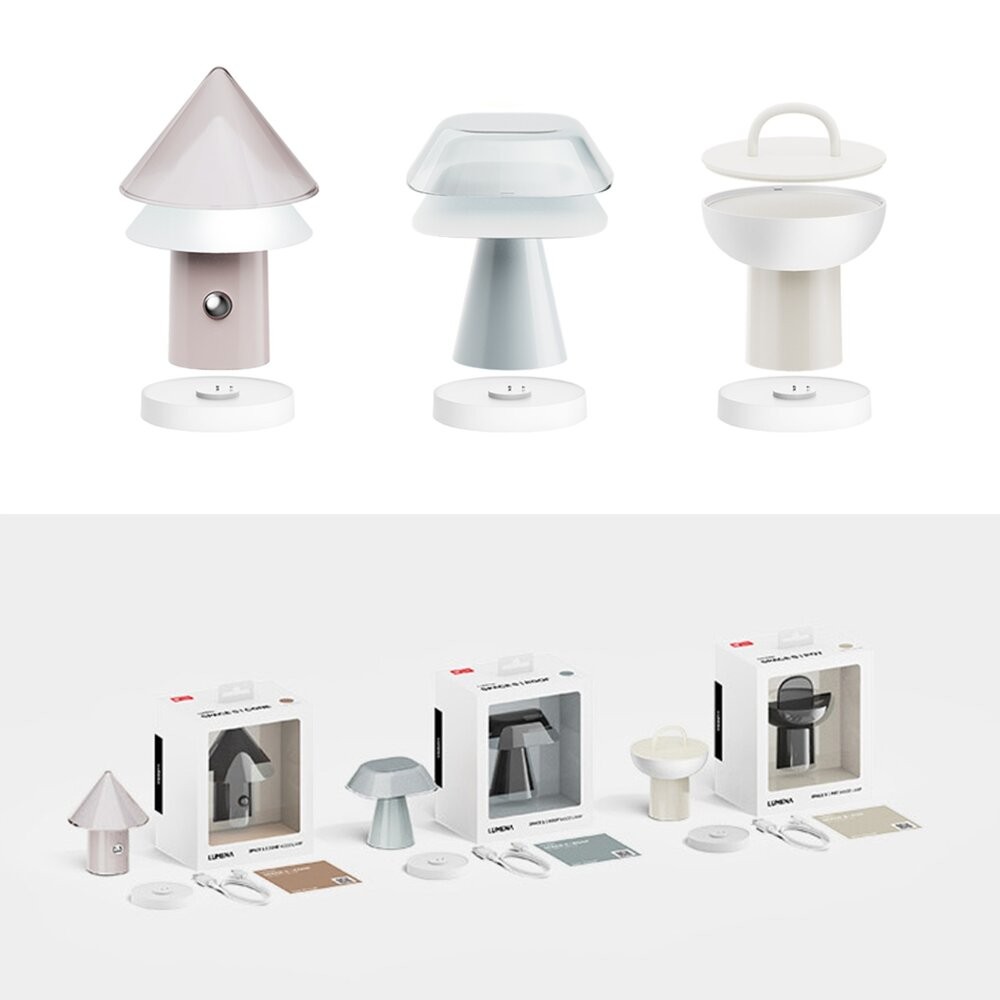 N9 LUMENA 無線積木小夜燈3入組 天空系列 行動電源 燈 照明燈 充電燈 露營燈 露營 逐露天下-細節圖9