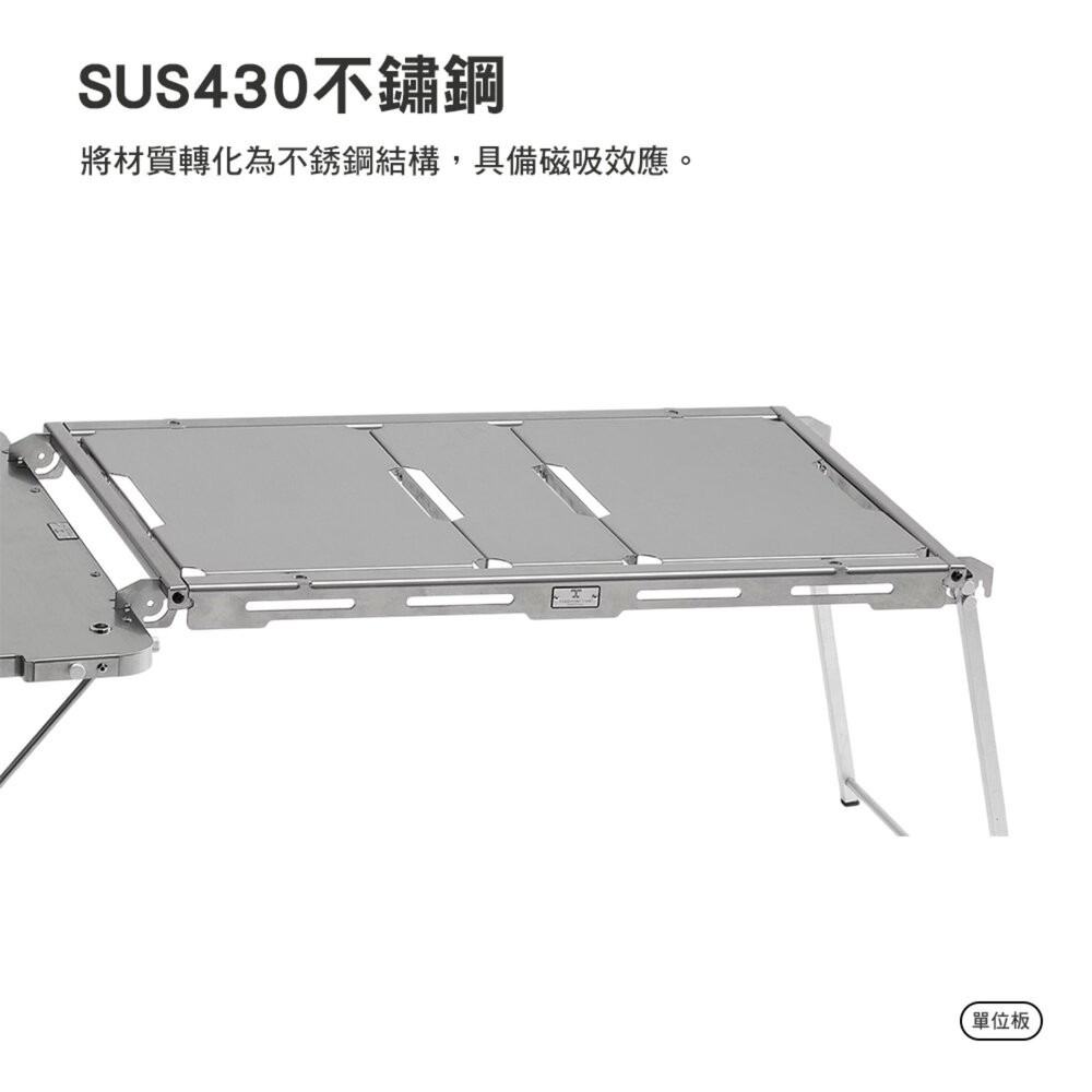 Territory Task Swift系列 0.5單位板 1單位板 IGT 單位桌板 單位桌 桌子 露營桌 露營 逐露-細節圖4
