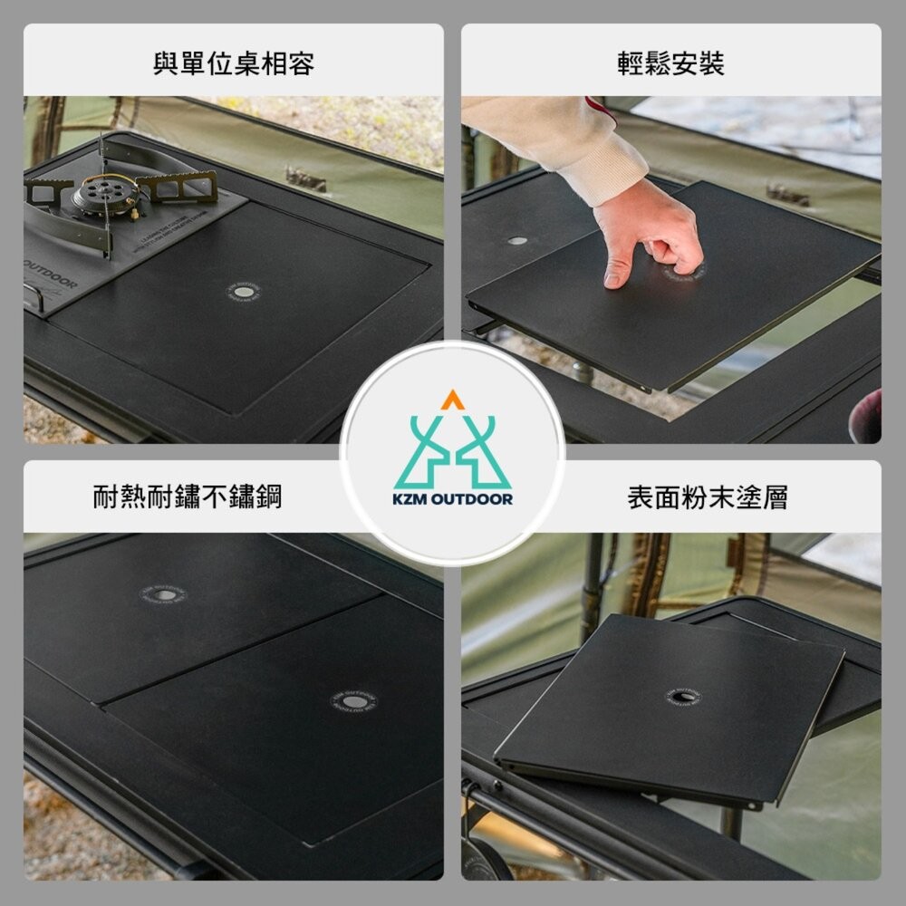 KZM 工業風單位桌板 單位桌 桌子 IGT IGT桌 IGT桌板 一單位桌板 露營桌 露營 逐露天下-細節圖3