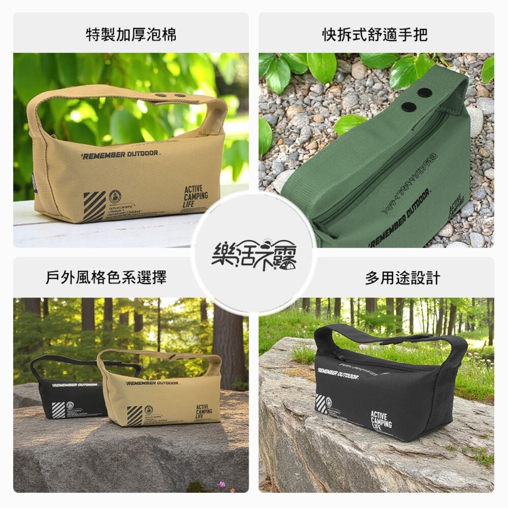 樂活不露 天行者夾扇收納包 收納 收納袋 露營收納袋 裝備袋 露營收納 露營風扇 露營 逐露天下-細節圖3