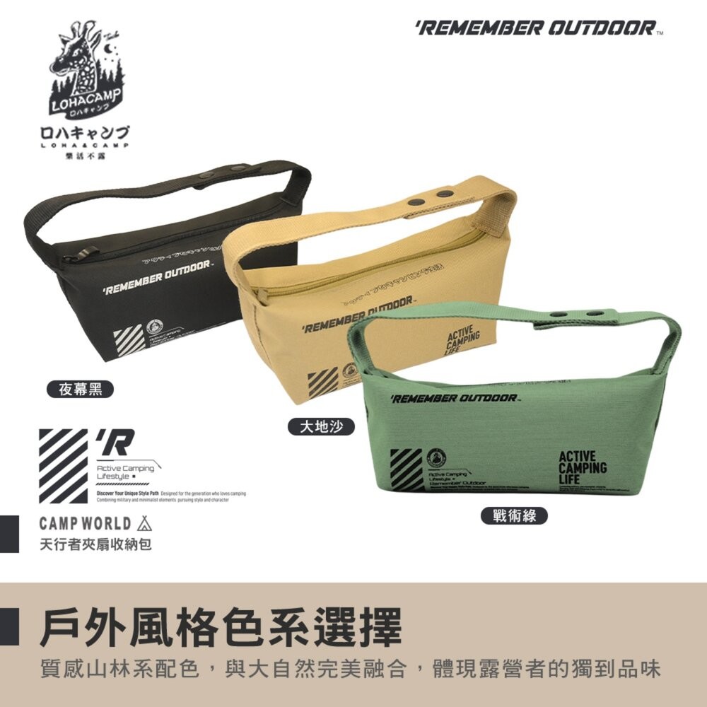 樂活不露 天行者夾扇收納包 收納 收納袋 露營收納袋 裝備袋 露營收納 露營風扇 露營 逐露天下-細節圖5