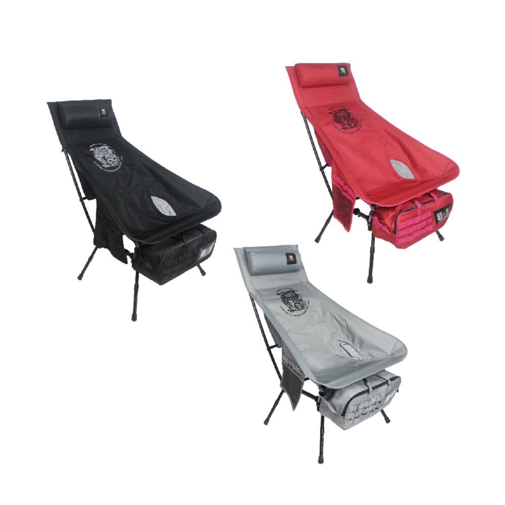 野樂 魔物獵人20周年系列 太空躺椅 月亮椅 高背椅 摺疊椅 露營椅 躺椅 椅子 露營 逐露天下-細節圖2