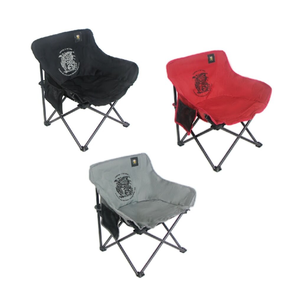 野樂 魔物獵人20周年系列 月亮休閒椅 露營椅子 月亮椅 露營折疊椅 露營椅 露營 逐露天下-細節圖2