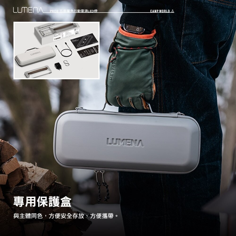 N9 LUMENA PRO2 五面廣角行動電源LED燈 燈 照明燈 充電燈 帳篷燈 露營燈具 露營燈 營燈 露營 逐露天-細節圖11