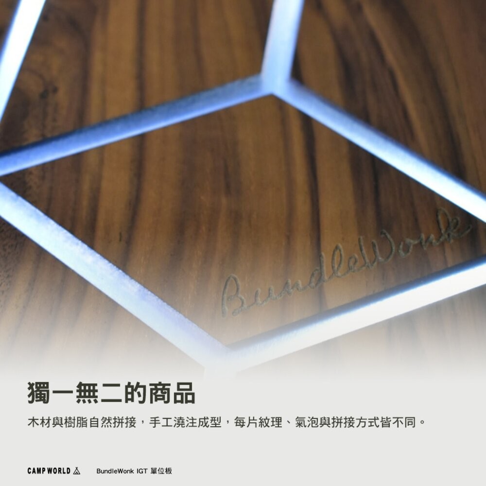 日本BundleWonk IGT單位板 0.5單位 1單位 igt桌板 露營桌 igt桌 桌子 露營 逐露天下-細節圖8