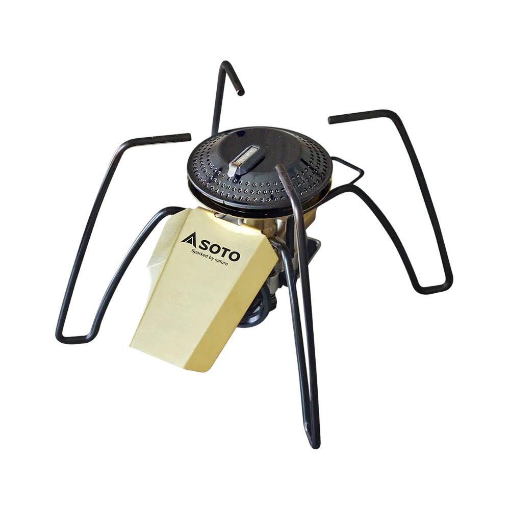 SOTO 輕便型蜘蛛爐 ST-340 黃銅版黑蜘蛛爐 ST-340BR 蜘蛛爐 登山 戶外 露營 逐露天下-規格圖11