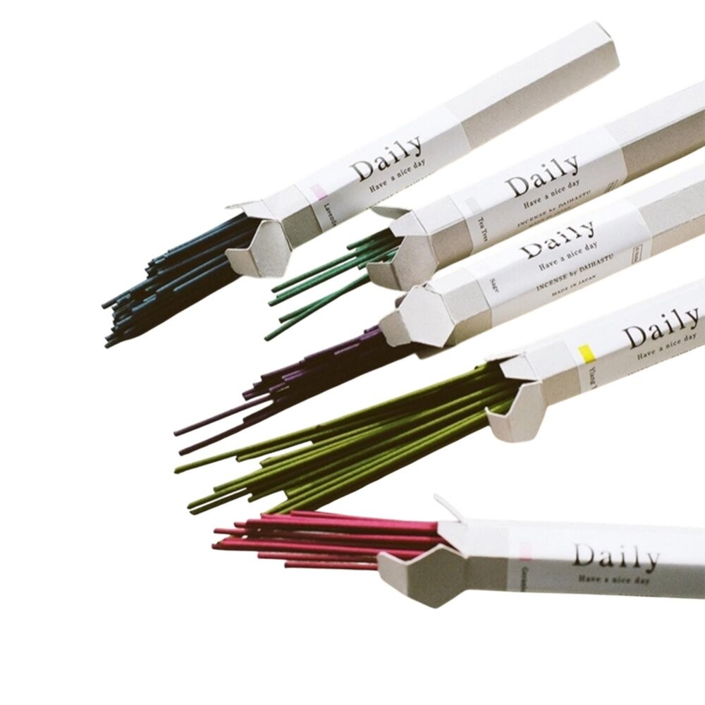 Daily 香氛線香 線香 香氛 薰香 臥香 擴香 淨化 放鬆 冥想 空間淨化 露營裝備 露營用品 露營 逐露天下-細節圖2