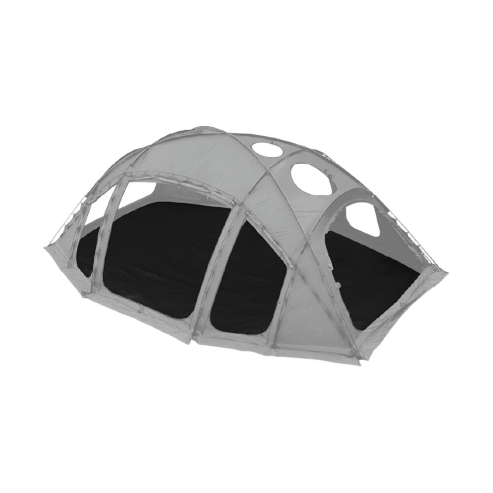 劍龍圓頂帳地布(黑色)