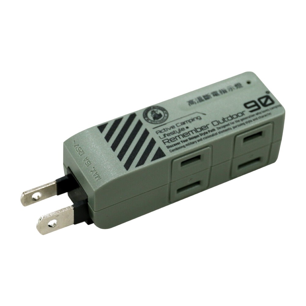 4口2PIN 戰術綠 EC-06G