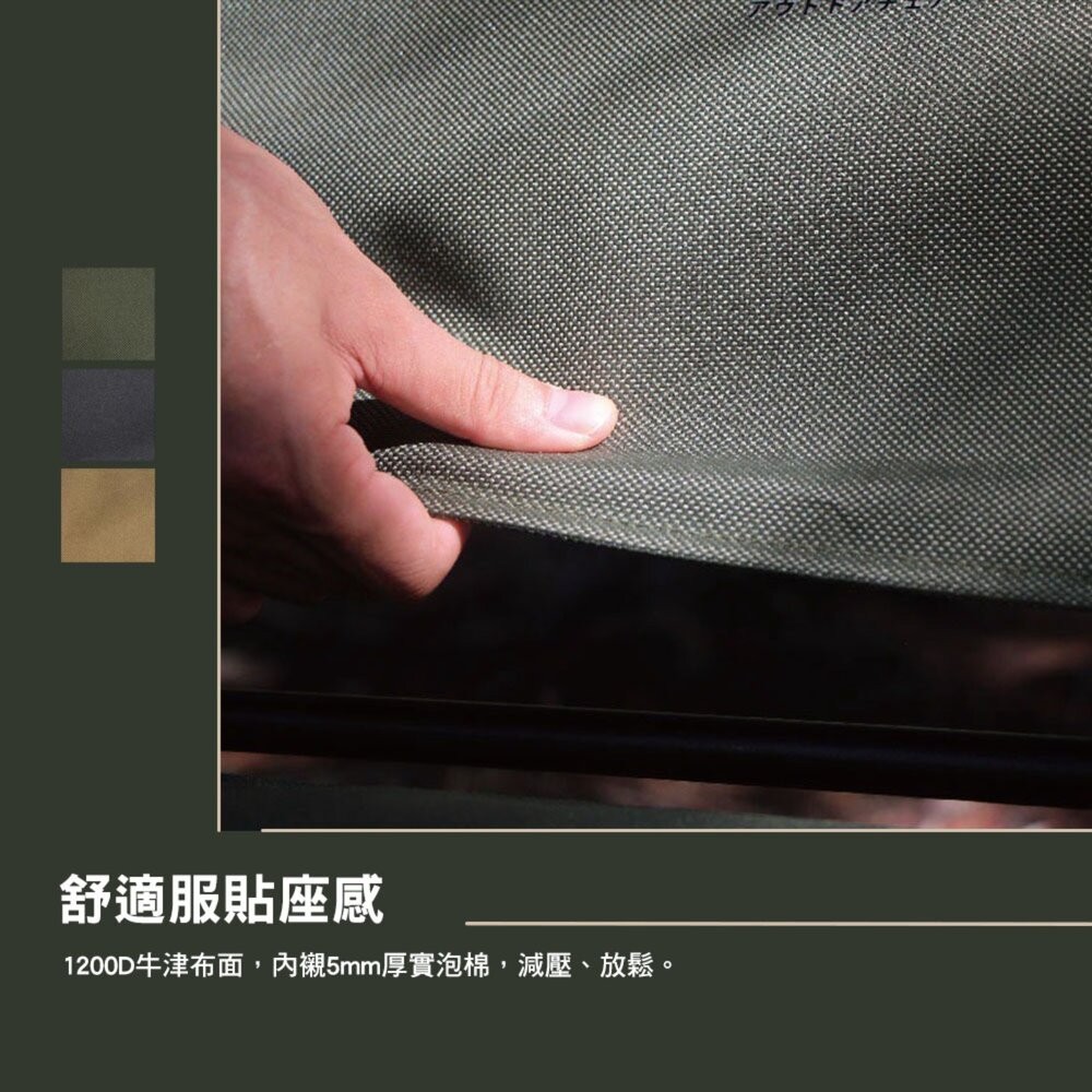 野樂 黑森戰術秒開經典椅 ARC-1TN 露營椅 露營椅子 克米特椅 露營折疊椅 摺疊椅 折疊露營椅 露營 逐露天下-細節圖7