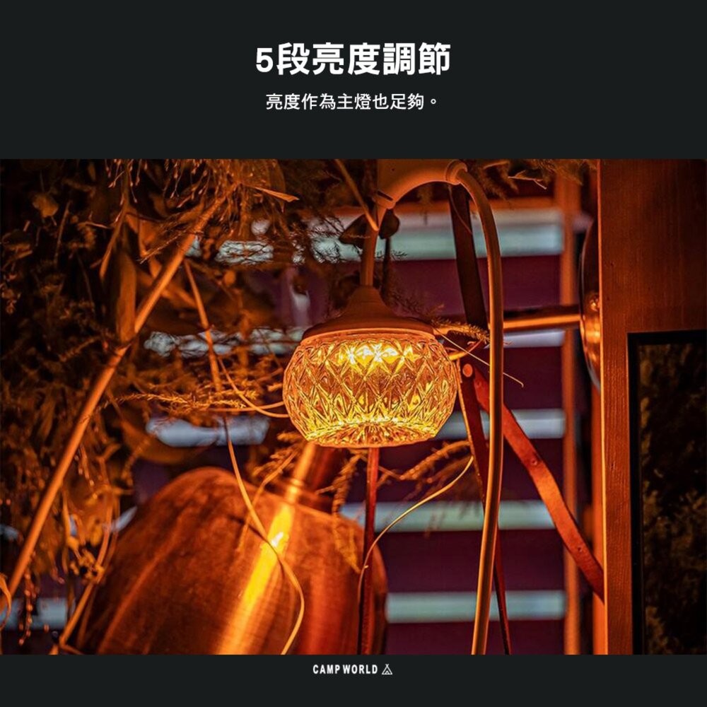 CLAYMORE CADENA 水晶串燈 露營燈 燈 燈串 露營裝備 露營燈串 野營燈 營燈 照明燈 露營 逐露天下-細節圖5