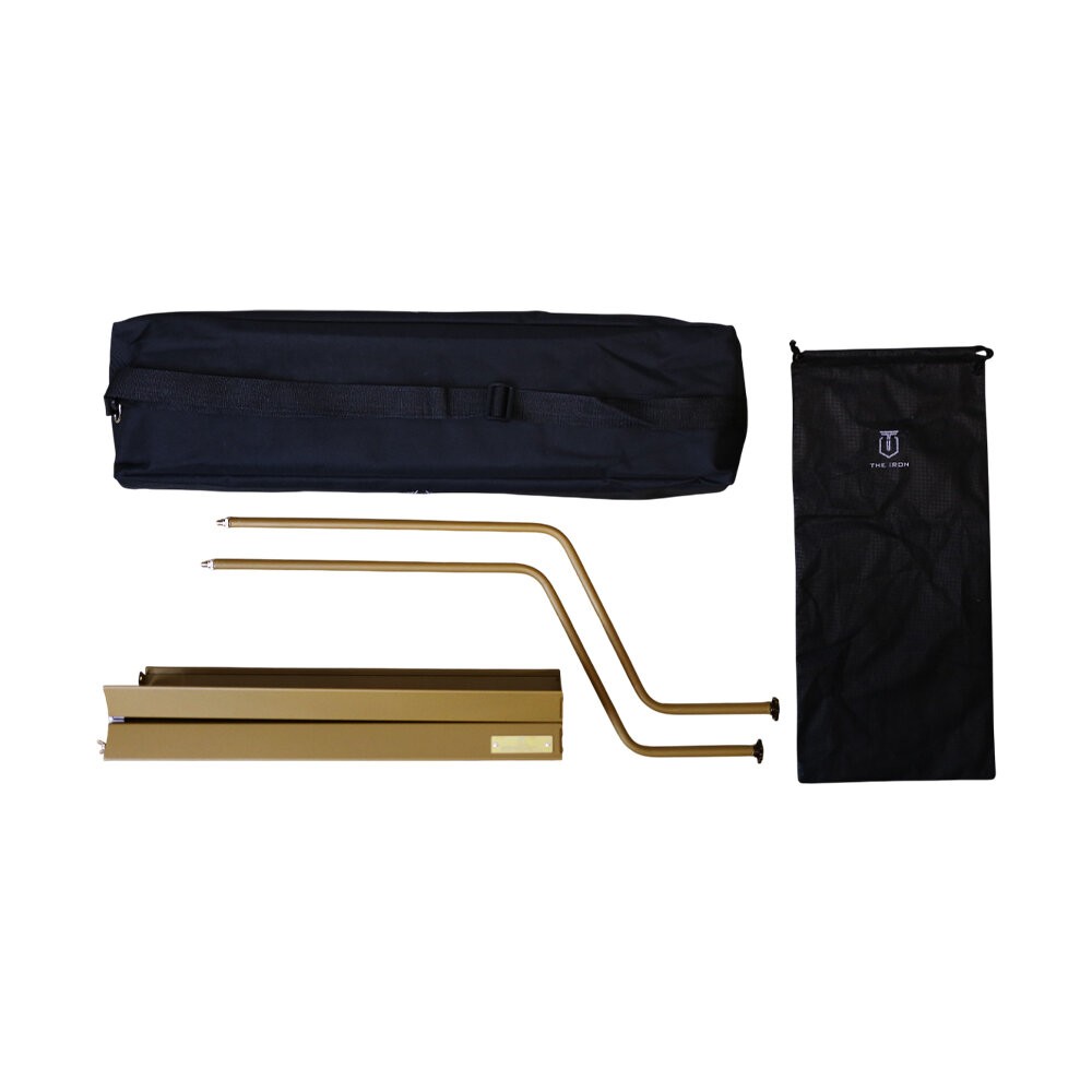 THE IRON 摺疊燈罩 含支柱 燈 燈罩 露營燈 照明燈 野營燈 帳篷燈 營地燈 露營裝備 露營 逐露天下-規格圖8