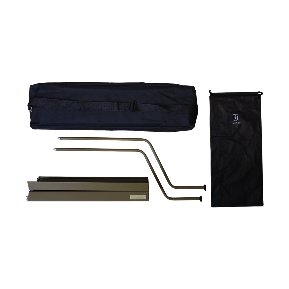 THE IRON 摺疊燈罩 含支柱 燈 燈罩 露營燈 照明燈 野營燈 帳篷燈 營地燈 露營裝備 露營 逐露天下-規格圖8