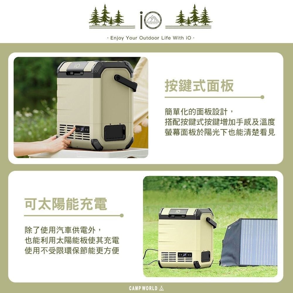 IO 探索者系列行動冰箱G系列 探索者 10L 18L 移動冰箱 快速製冷 露營 逐露天下-細節圖9