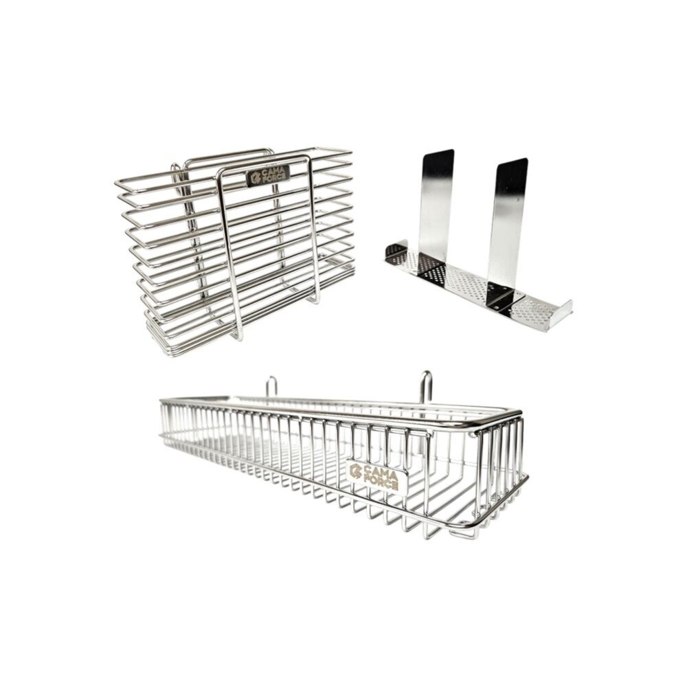 CAMAFORCE Spoon Mesh Tray筷架 直立式 橫式 露營餐具 露營桌 igt 瀝水籃 戶外 露營 逐露-細節圖2