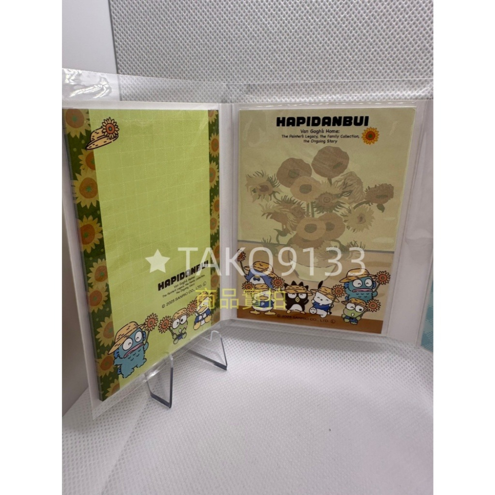 日本限定 梵谷展 SAN-X Rilakkuma 拉拉熊 懶懶熊 三麗鷗男團 酷企鵝 方巾/便條紙/鑰匙圈-細節圖5