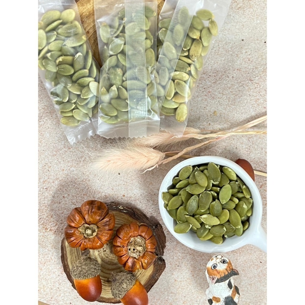 掌櫃食堂_現烤原味南瓜籽 200公克裝獨立10公克小包 【桃園嚴選】-細節圖3