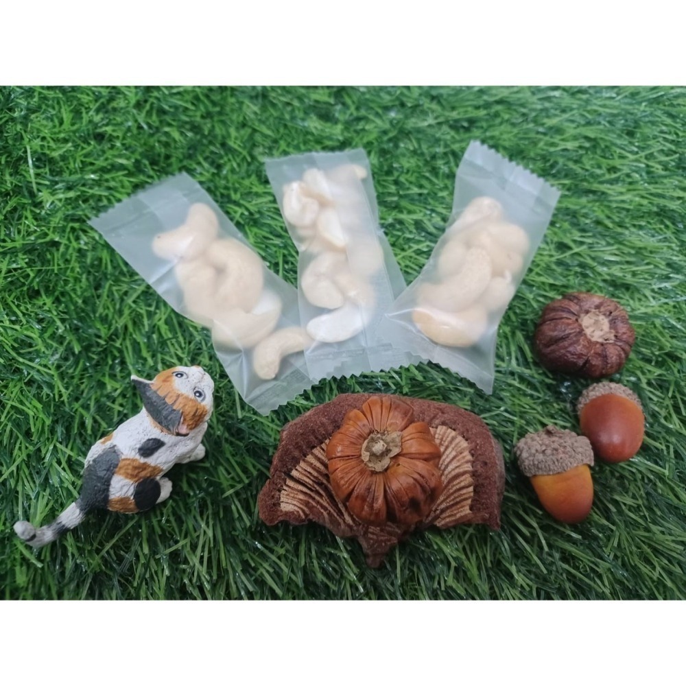 掌櫃食堂 -現烤原味腰果 200公克裝 獨立10公克小包【桃園嚴選】-細節圖2