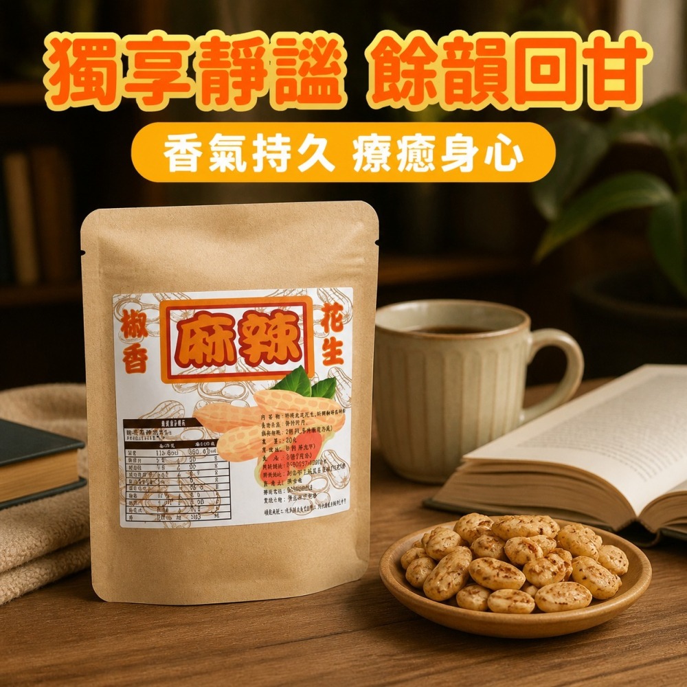 掌櫃食堂_椒香麻辣花生 【桃園嚴選】-細節圖8